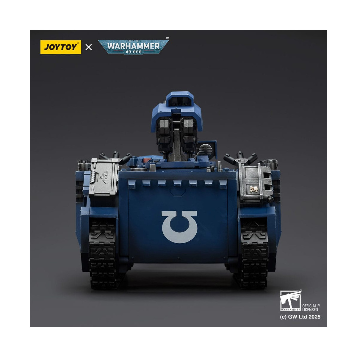 JoyToy - Space Marines - Ultramarines - Razorback con doble lascannon 1/18 - Warhammer 40K