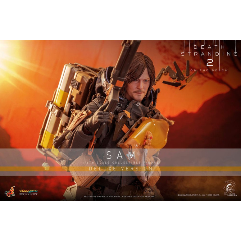 Hot Toys - Death Stranding 2: En la Playa VGM 1/6 - SAM Versión Deluxe