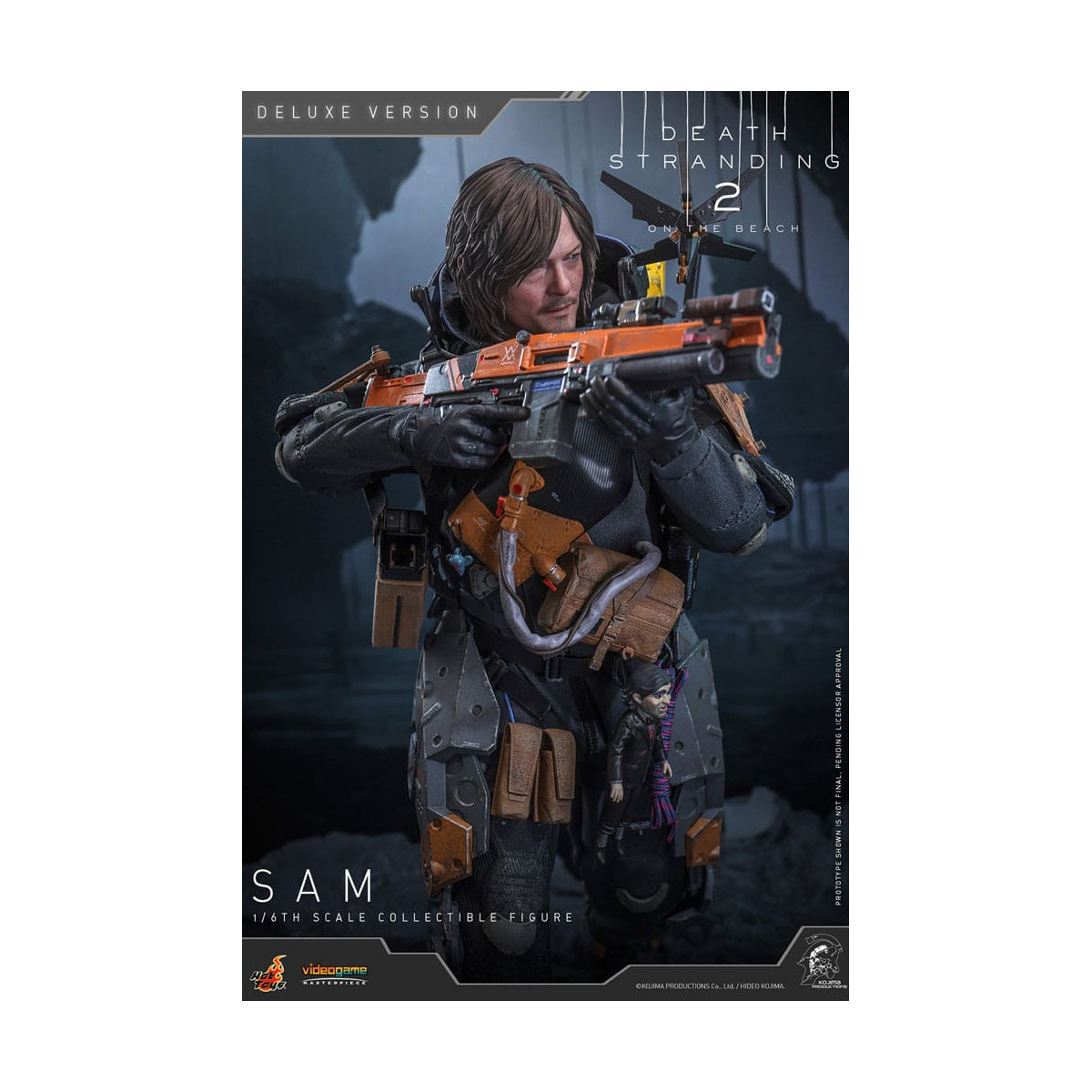 Hot Toys - Death Stranding 2: En la Playa VGM 1/6 - SAM Versión Deluxe