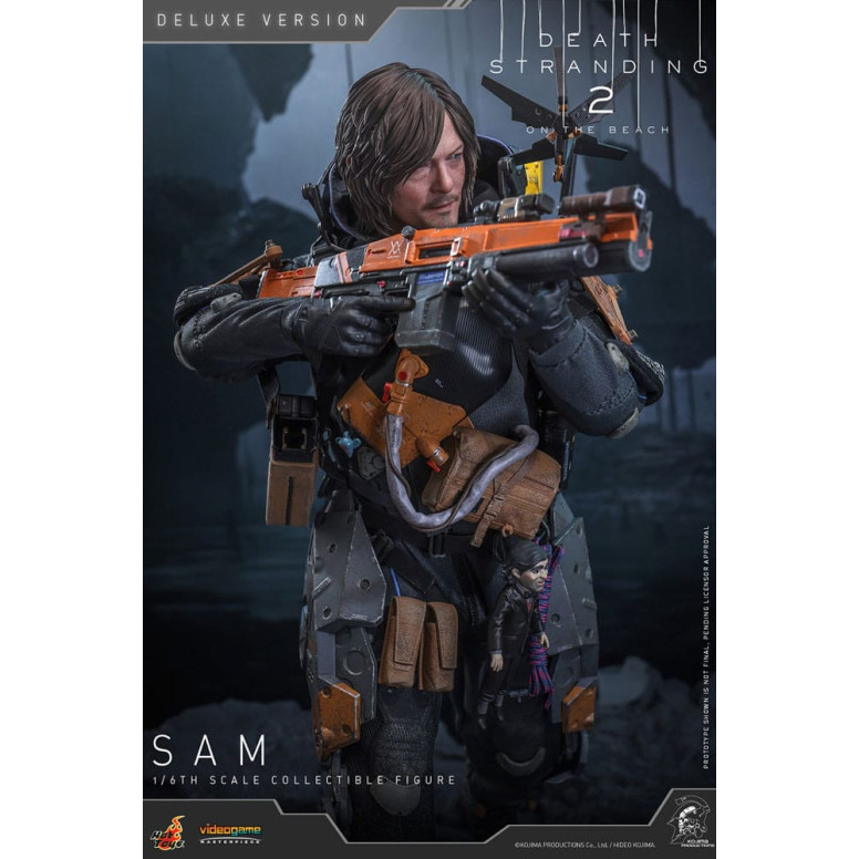 Hot Toys - Death Stranding 2: En la Playa VGM 1/6 - SAM Versión Deluxe