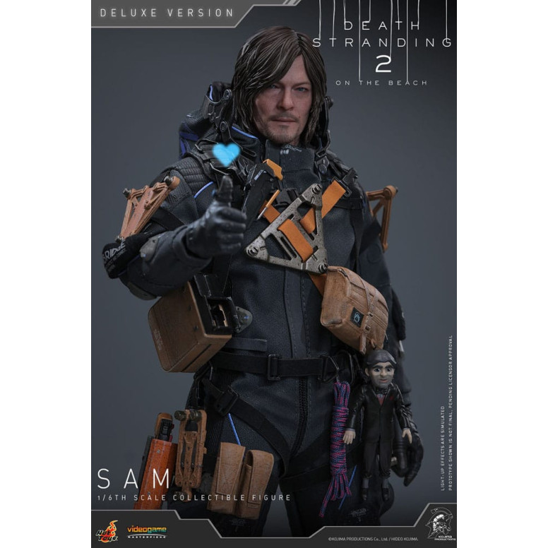 Hot Toys - Death Stranding 2: En la Playa VGM 1/6 - SAM Versión Deluxe