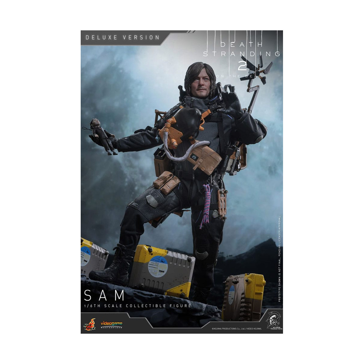 Hot Toys - Death Stranding 2: En la Playa VGM 1/6 - SAM Versión Deluxe