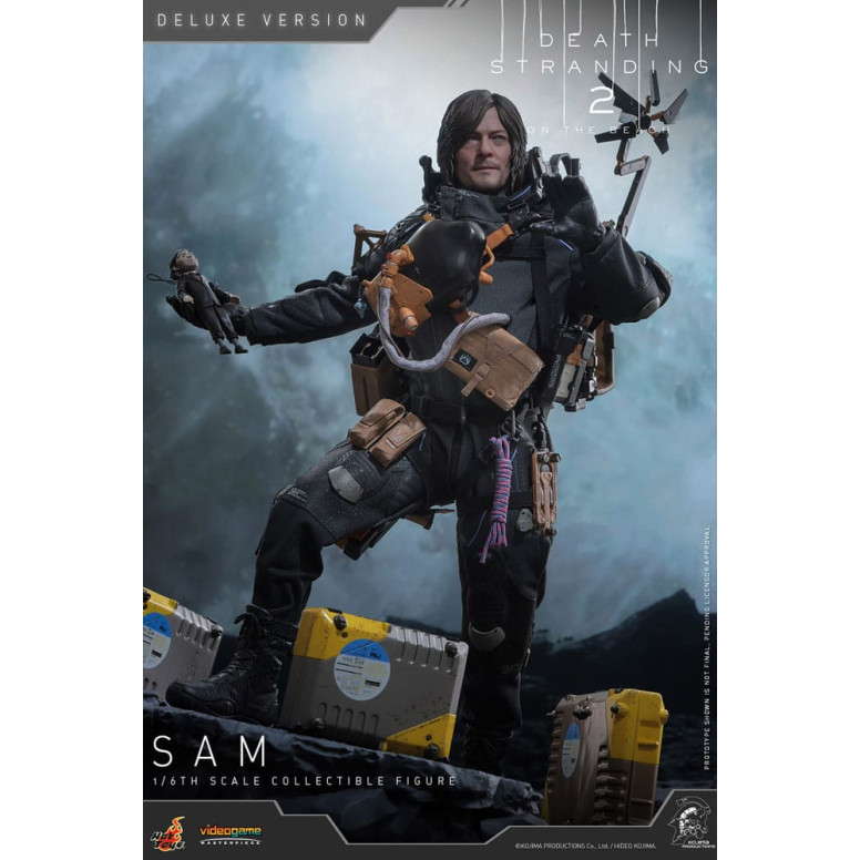 Hot Toys - Death Stranding 2: En la Playa VGM 1/6 - SAM Versión Deluxe