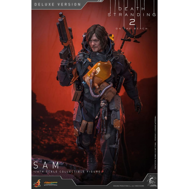 Hot Toys - Death Stranding 2: En la Playa VGM 1/6 - SAM Versión Deluxe
