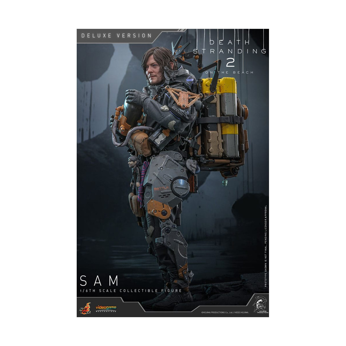 Hot Toys - Death Stranding 2: En la Playa VGM 1/6 - SAM Versión Deluxe