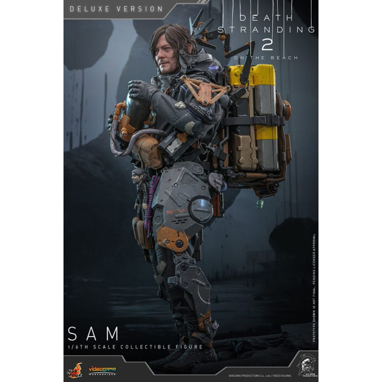 Hot Toys - Death Stranding 2: En la Playa VGM 1/6 - SAM Versión Deluxe