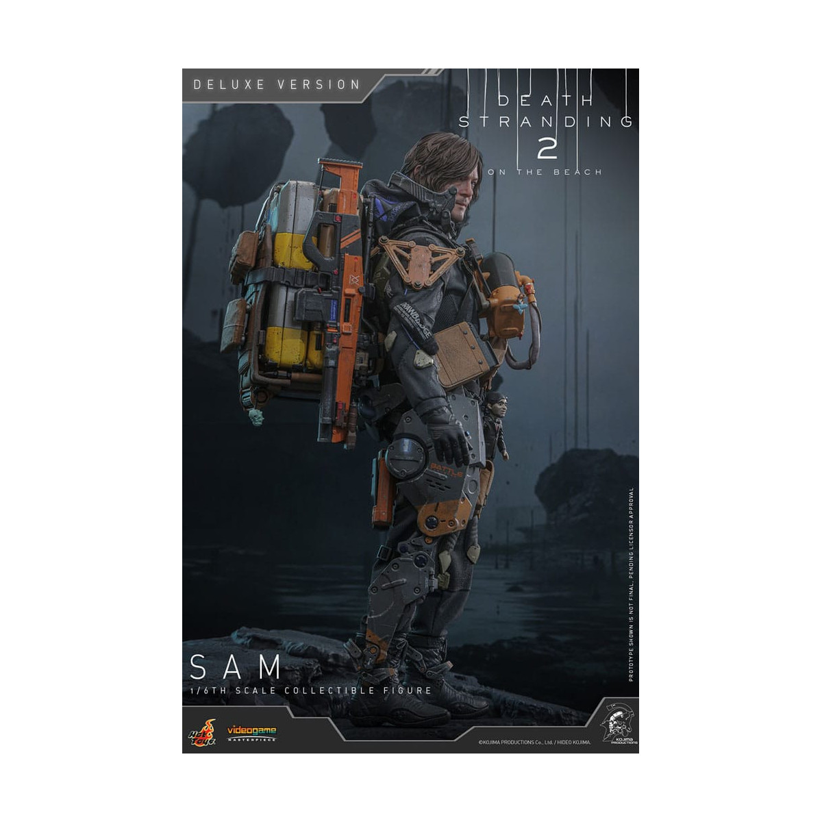 Hot Toys - Death Stranding 2: En la Playa VGM 1/6 - SAM Versión Deluxe