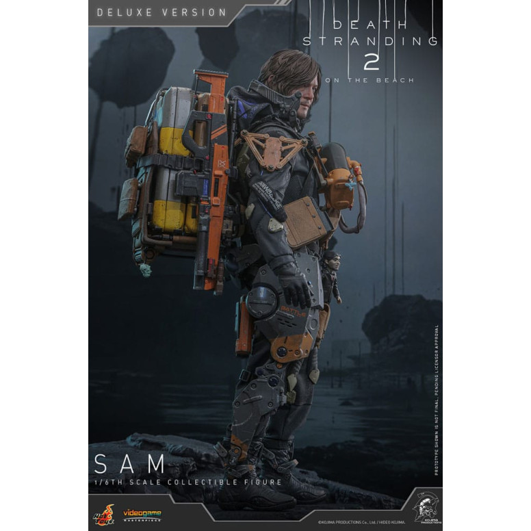 Hot Toys - Death Stranding 2: En la Playa VGM 1/6 - SAM Versión Deluxe