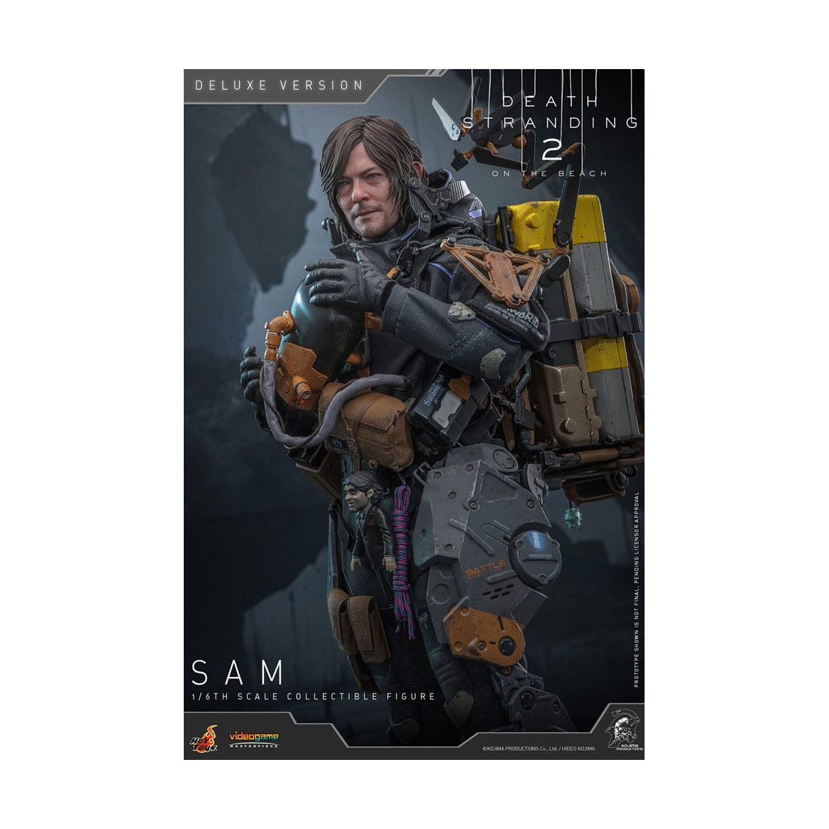 Hot Toys - Death Stranding 2: En la Playa VGM 1/6 - SAM Versión Deluxe