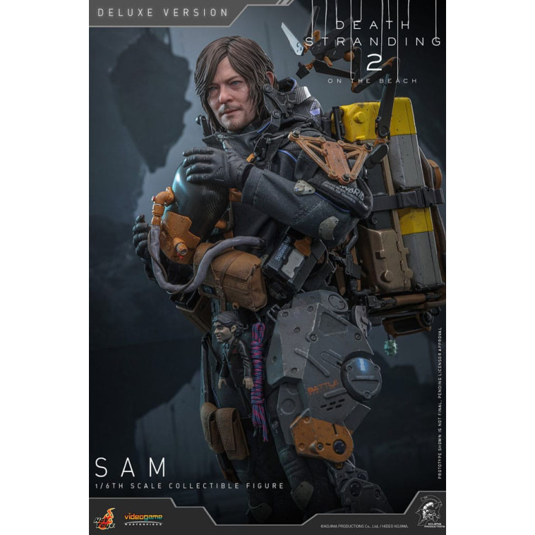 Hot Toys - Death Stranding 2: En la Playa VGM 1/6 - SAM Versión Deluxe