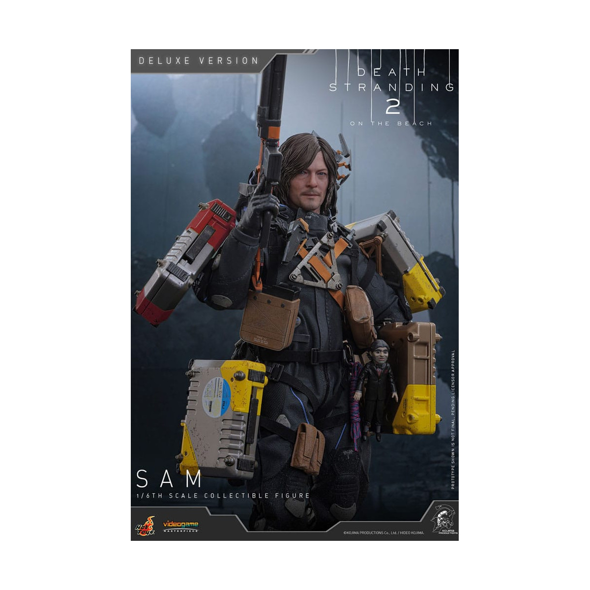 Hot Toys - Death Stranding 2: En la Playa VGM 1/6 - SAM Versión Deluxe