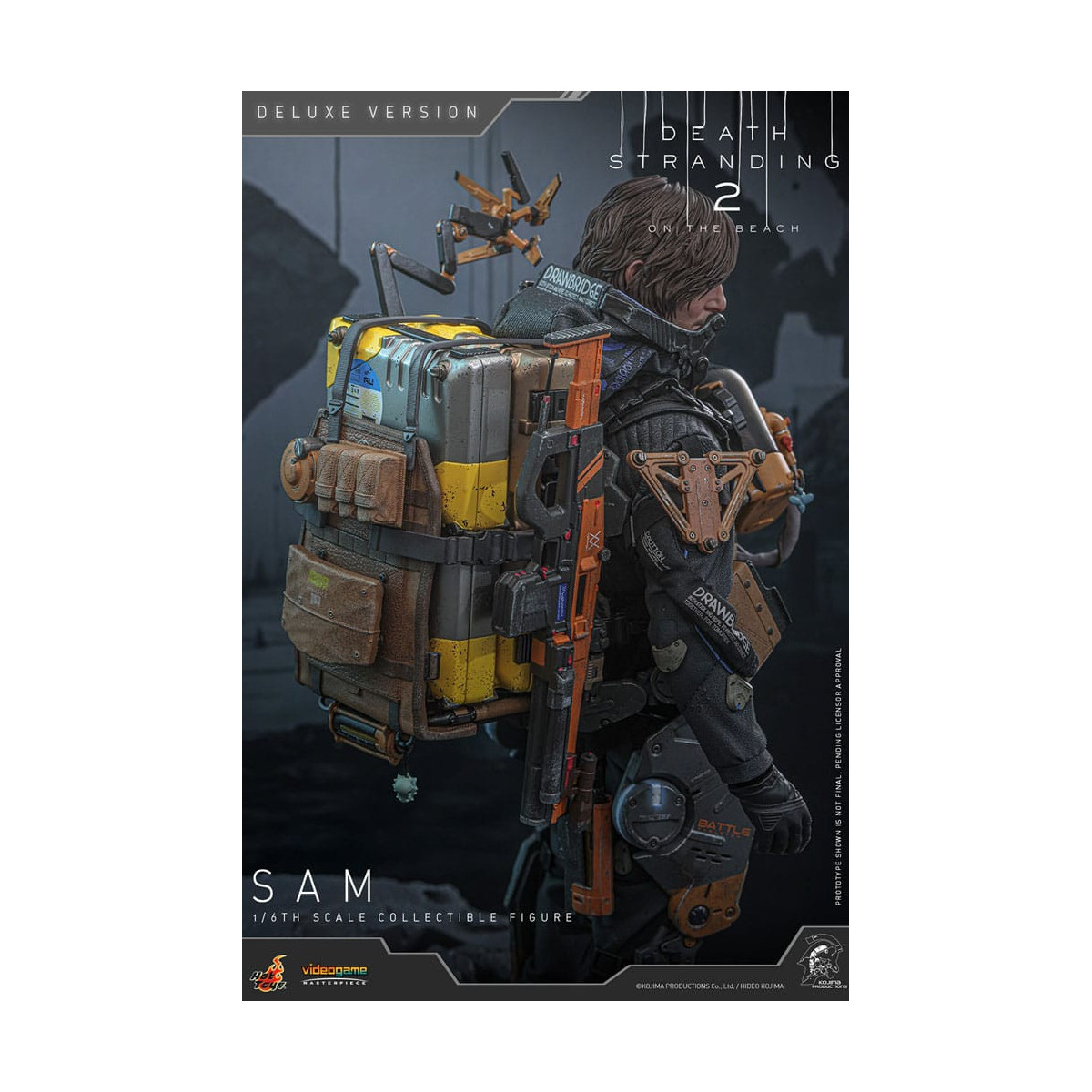 Hot Toys - Death Stranding 2: En la Playa VGM 1/6 - SAM Versión Deluxe