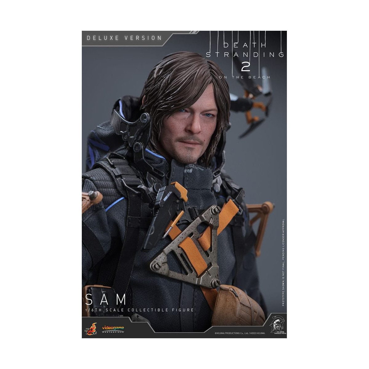 Hot Toys - Death Stranding 2: En la Playa VGM 1/6 - SAM Versión Deluxe