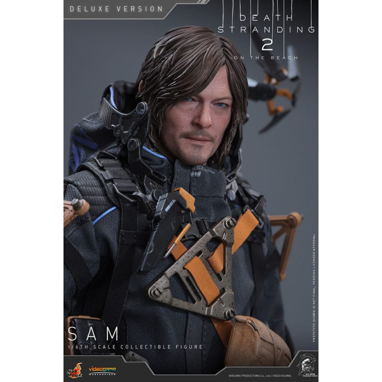 Hot Toys - Death Stranding 2: En la Playa VGM 1/6 - SAM Versión Deluxe