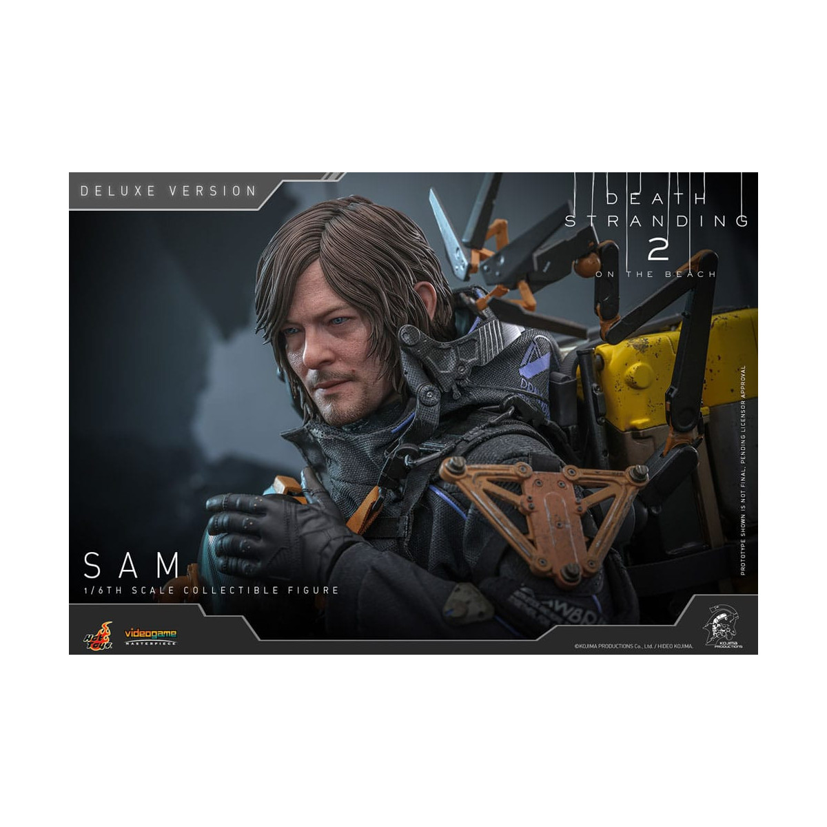 Hot Toys - Death Stranding 2: En la Playa VGM 1/6 - SAM Versión Deluxe