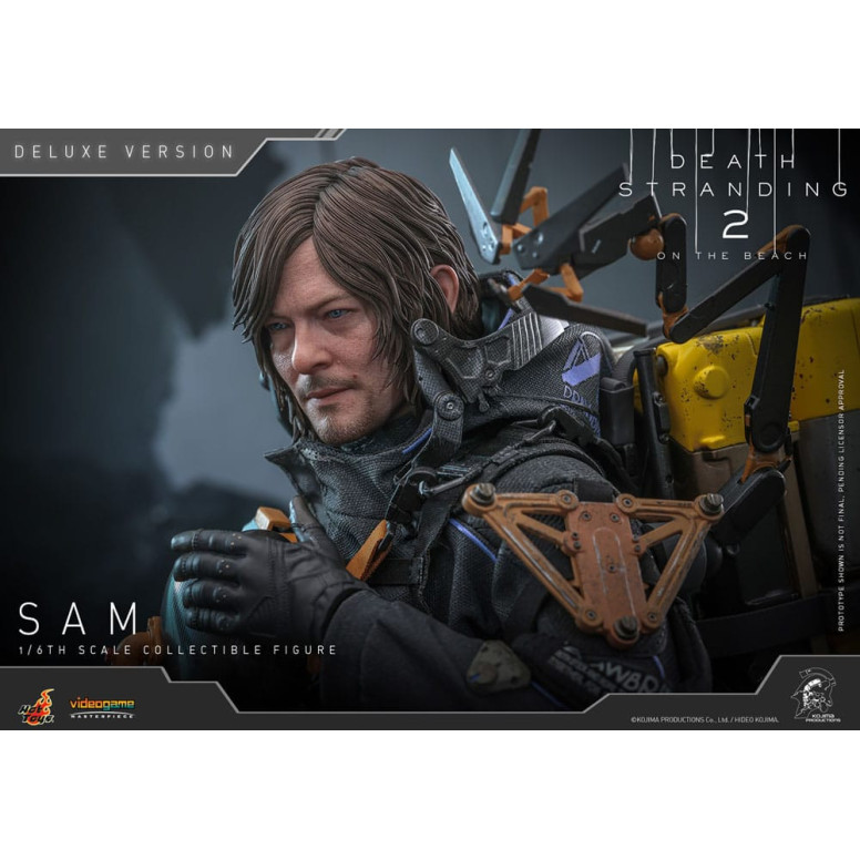 Hot Toys - Death Stranding 2: En la Playa VGM 1/6 - SAM Versión Deluxe