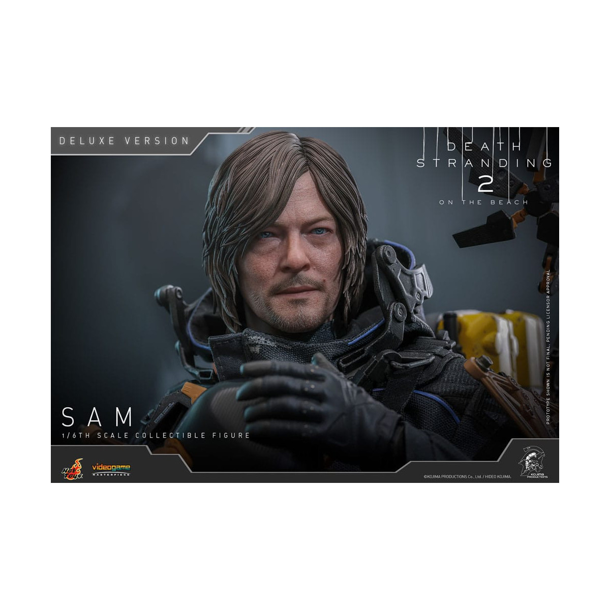 Hot Toys - Death Stranding 2: En la Playa VGM 1/6 - SAM Versión Deluxe