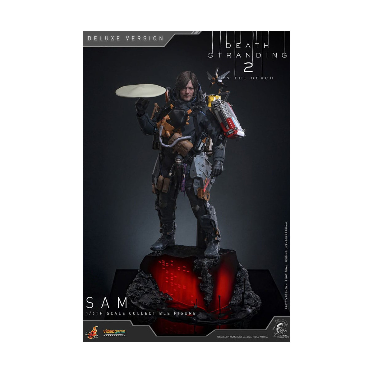 Hot Toys - Death Stranding 2: En la Playa VGM 1/6 - SAM Versión Deluxe