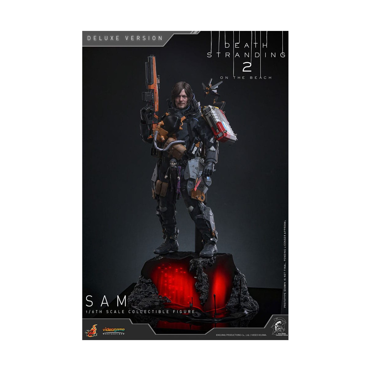 Hot Toys - Death Stranding 2: En la Playa VGM 1/6 - SAM Versión Deluxe
