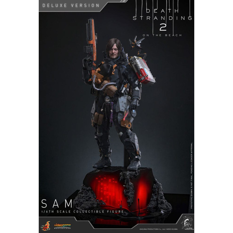 Hot Toys - Death Stranding 2: En la Playa VGM 1/6 - SAM Versión Deluxe