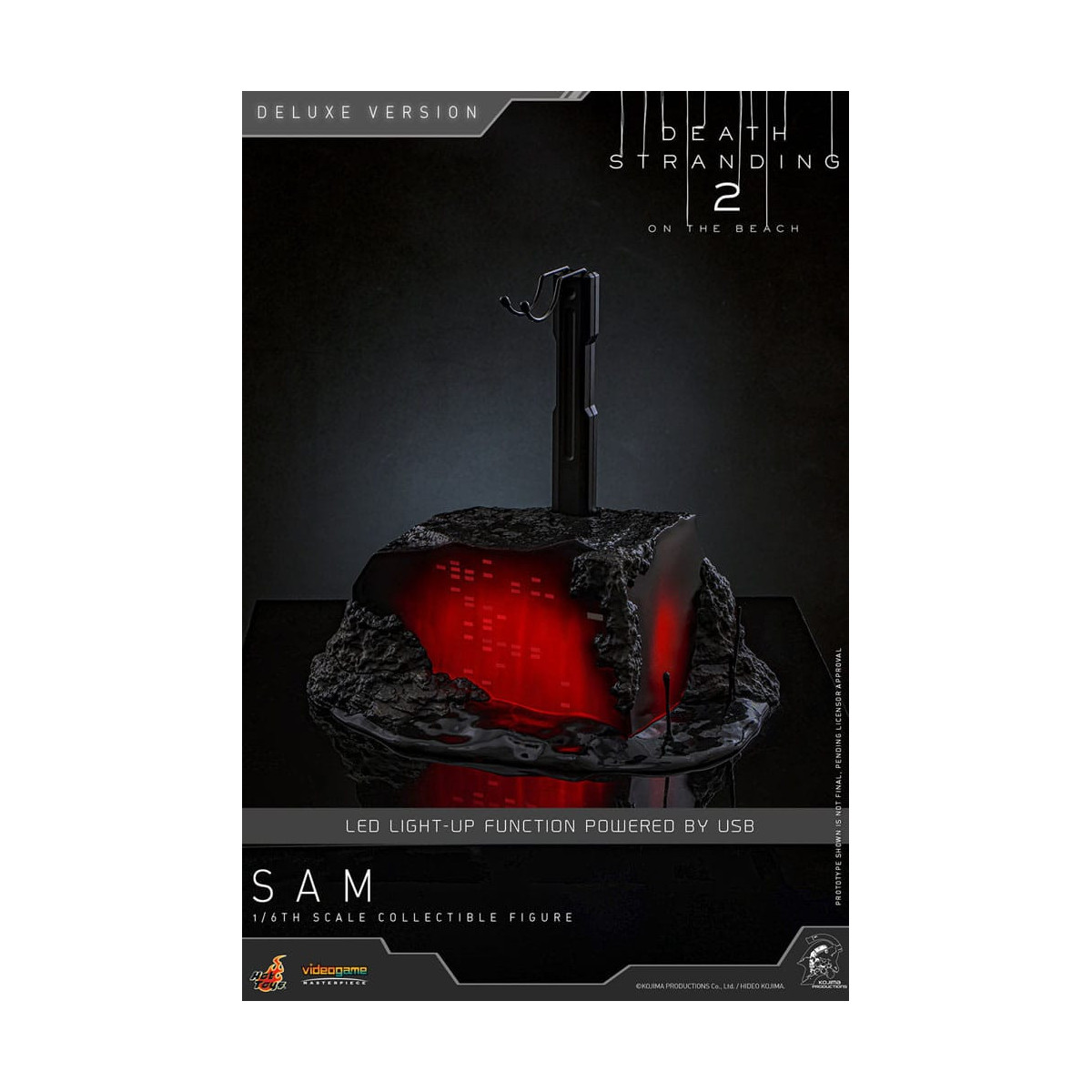 Hot Toys - Death Stranding 2: En la Playa VGM 1/6 - SAM Versión Deluxe