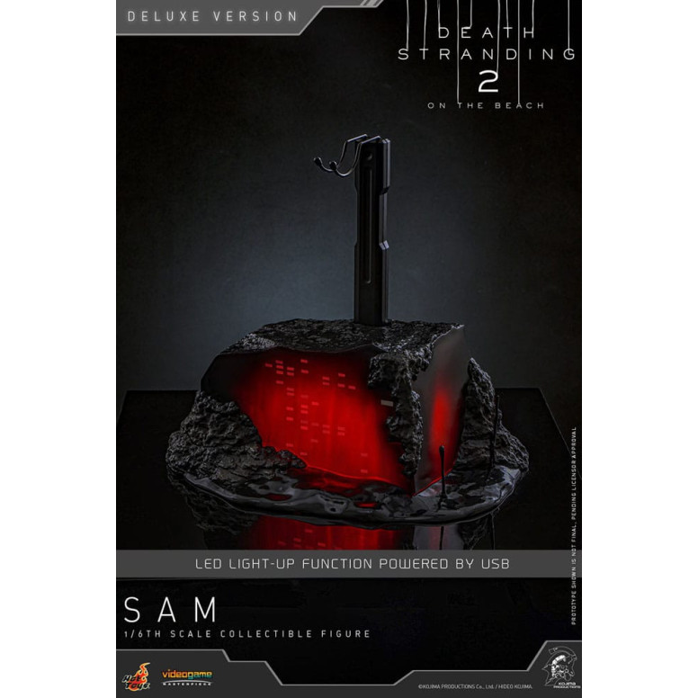 Hot Toys - Death Stranding 2: En la Playa VGM 1/6 - SAM Versión Deluxe