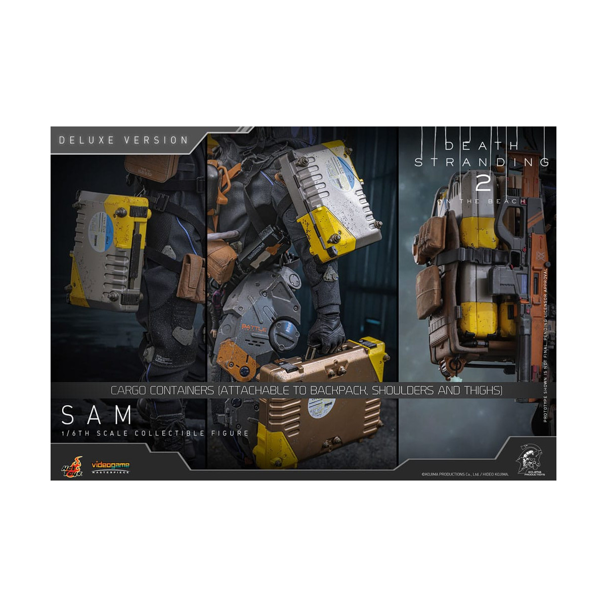 Hot Toys - Death Stranding 2: En la Playa VGM 1/6 - SAM Versión Deluxe
