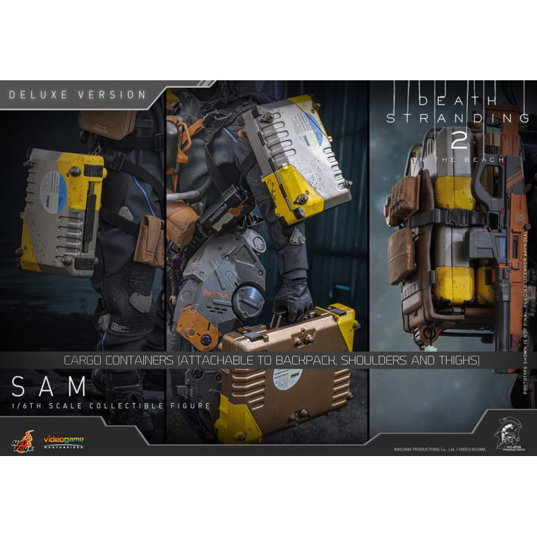 Hot Toys - Death Stranding 2: En la Playa VGM 1/6 - SAM Versión Deluxe