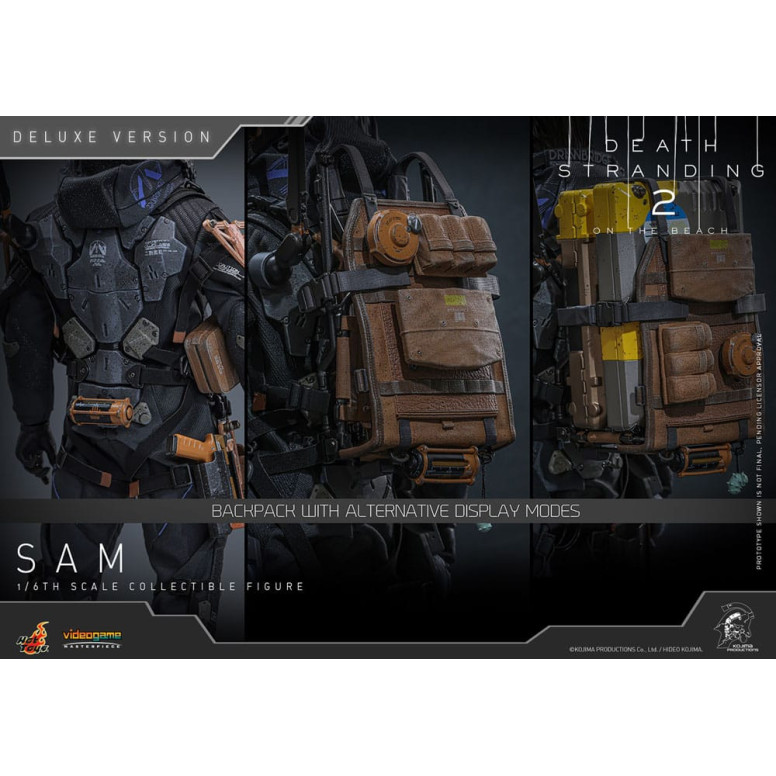 Hot Toys - Death Stranding 2: En la Playa VGM 1/6 - SAM Versión Deluxe