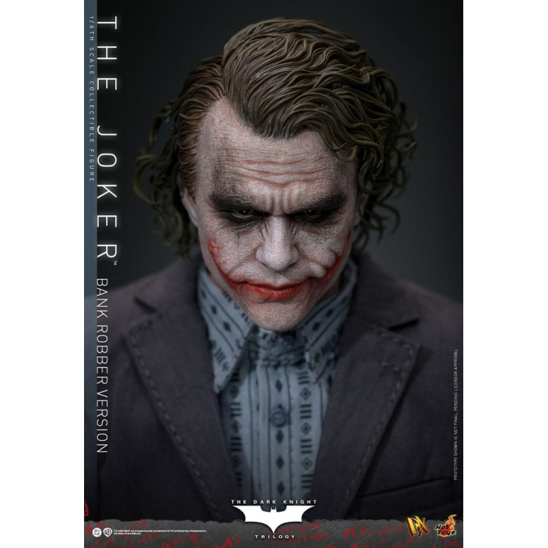 Hot Toys - El Caballero Oscuro - El Joker (Versión Ladrón de Bancos) MMS 1/6