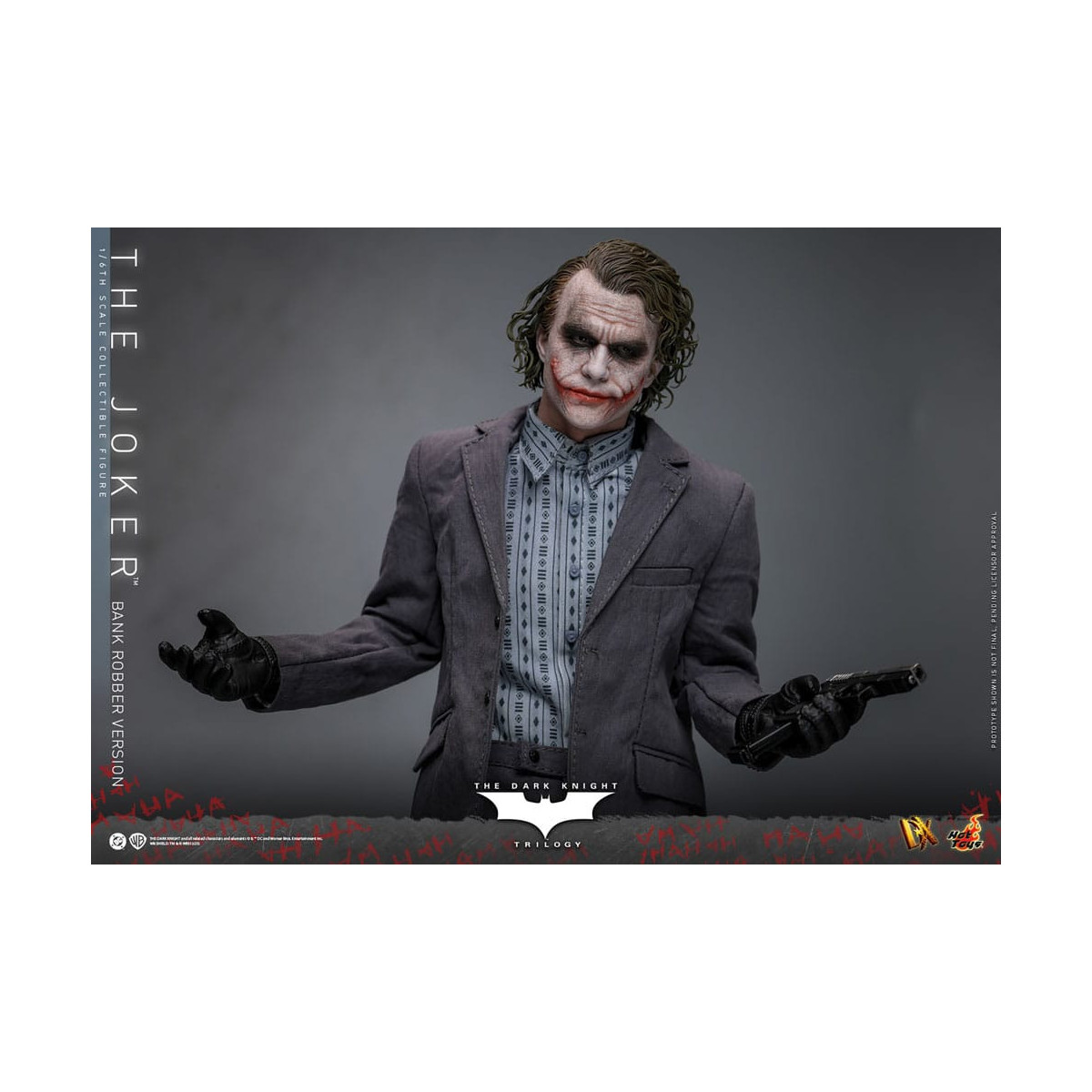 Hot Toys - El Caballero Oscuro - El Joker (Versión Ladrón de Bancos) MMS 1/6