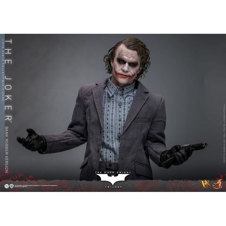 Hot Toys - El Caballero Oscuro - El Joker (Versión Ladrón de Bancos) MMS 1/6