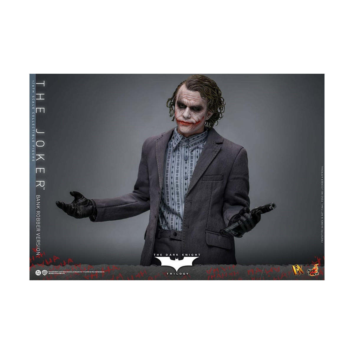 Hot Toys - El Caballero Oscuro - El Joker (Versión Ladrón de Bancos) MMS 1/6