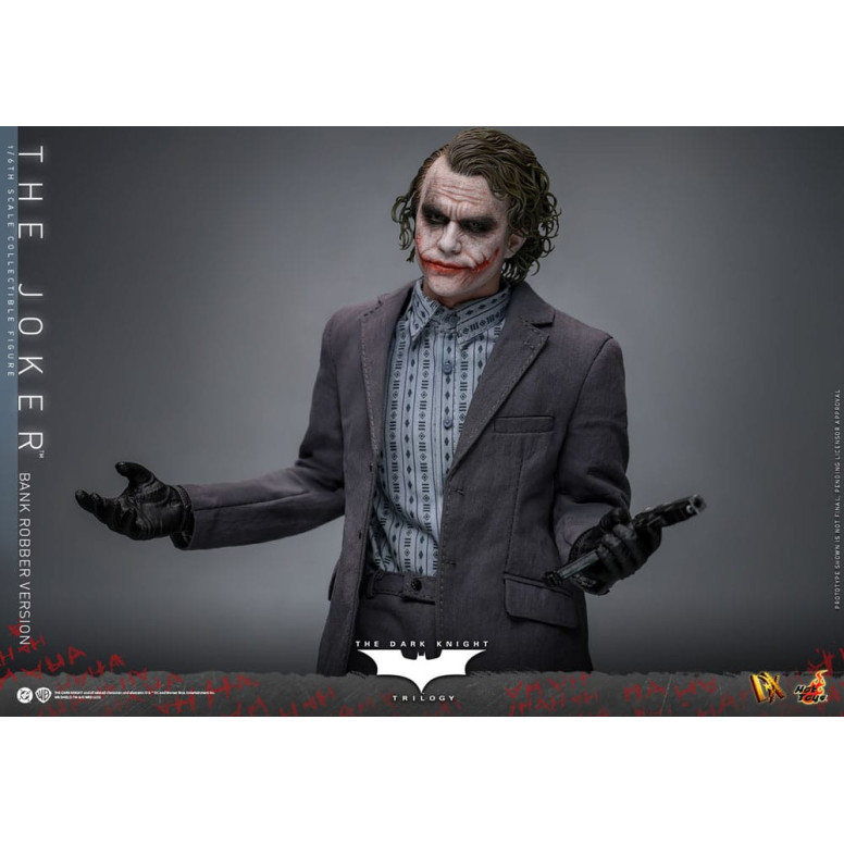 Hot Toys - El Caballero Oscuro - El Joker (Versión Ladrón de Bancos) MMS 1/6