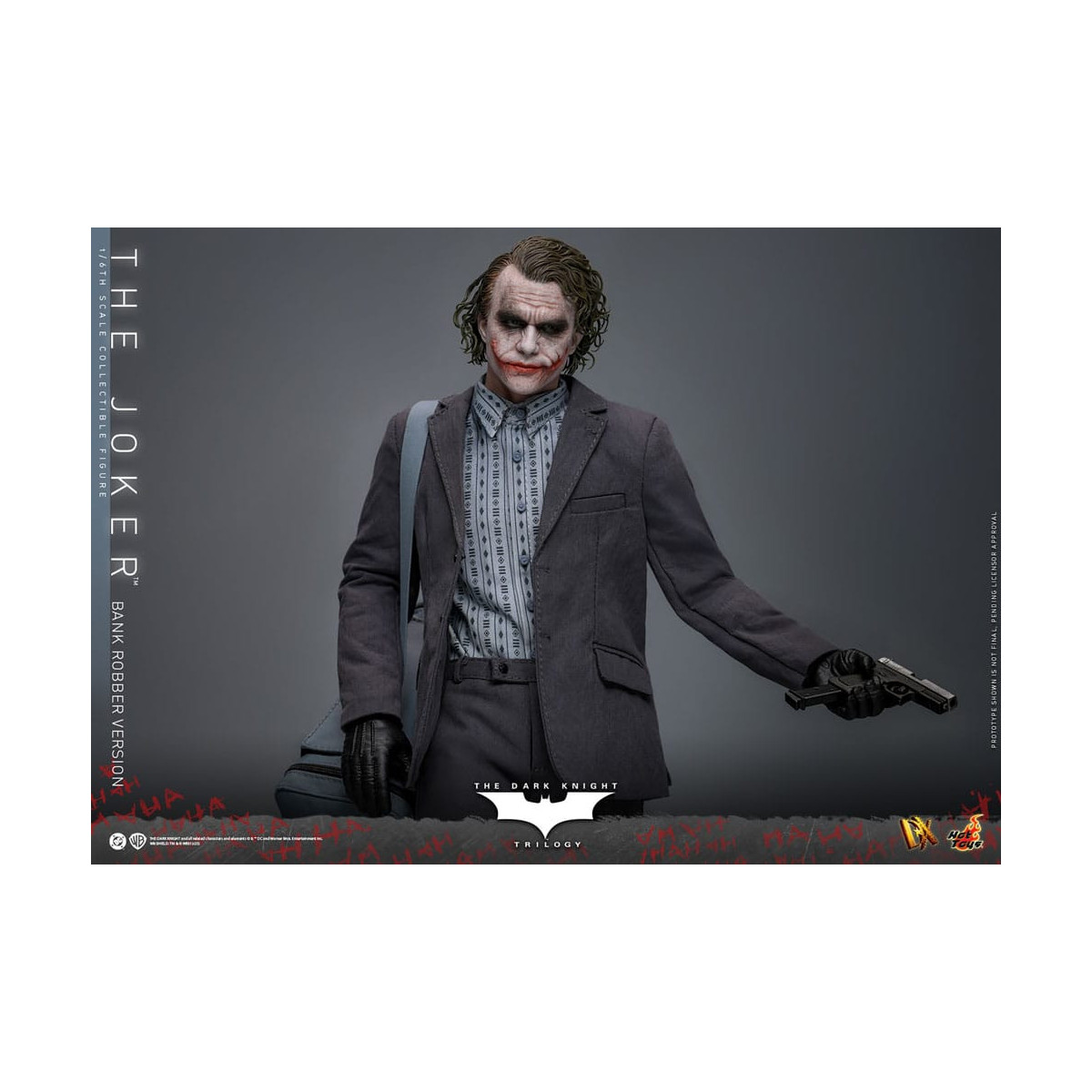 Hot Toys - El Caballero Oscuro - El Joker (Versión Ladrón de Bancos) MMS 1/6