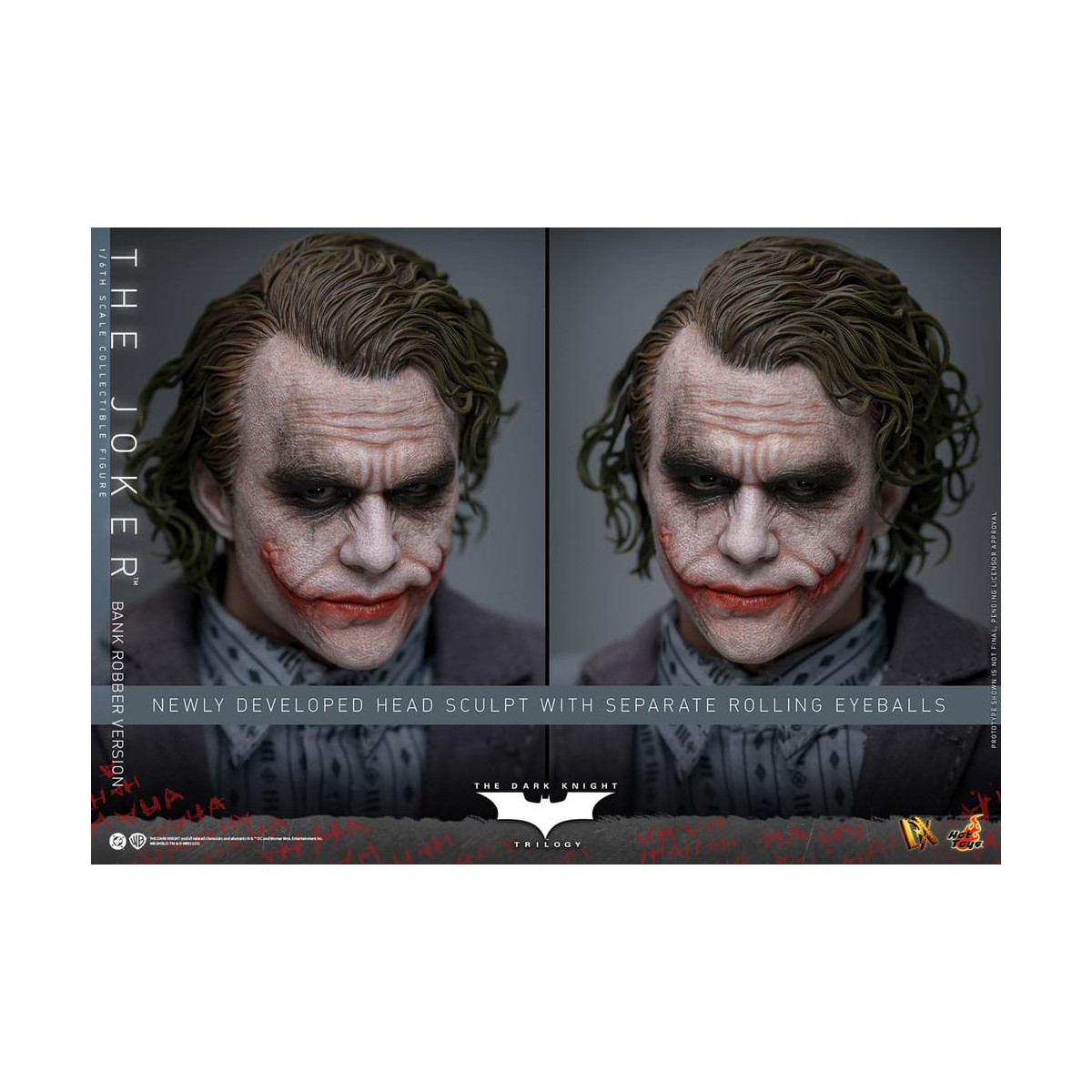 Hot Toys - El Caballero Oscuro - El Joker (Versión Ladrón de Bancos) MMS 1/6