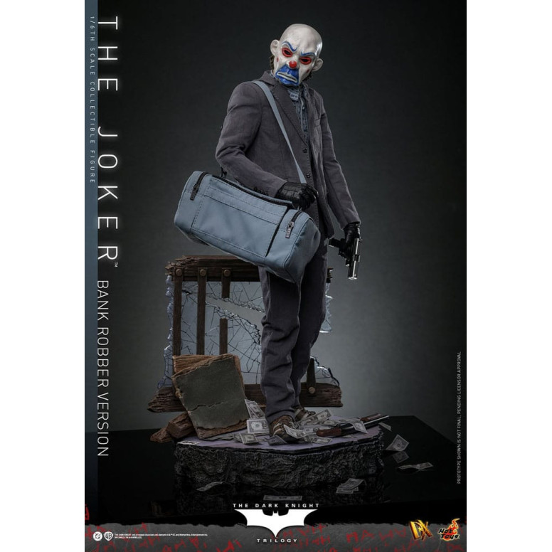 Hot Toys - El Caballero Oscuro - El Joker (Versión Ladrón de Bancos) MMS 1/6