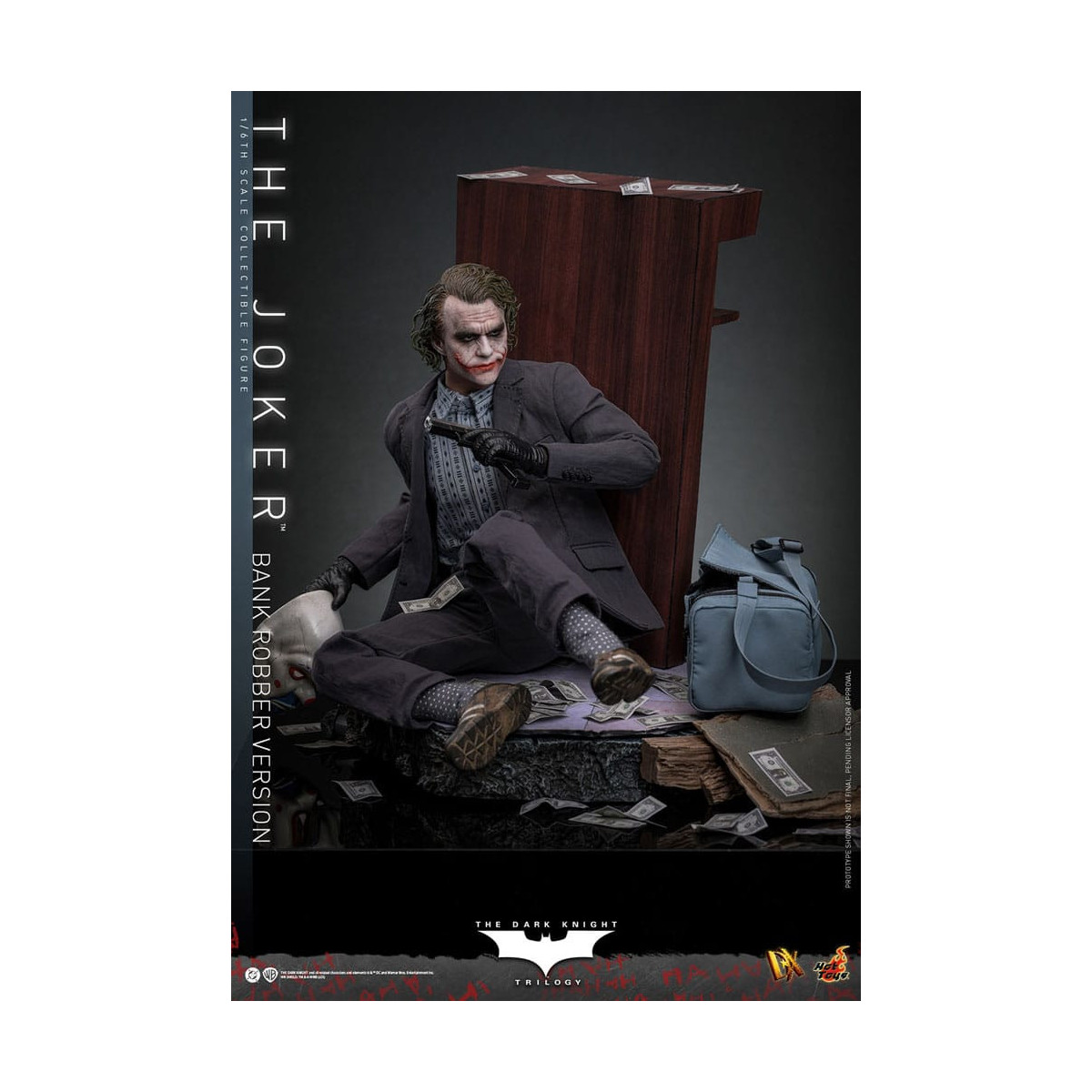Hot Toys - El Caballero Oscuro - El Joker (Versión Ladrón de Bancos) MMS 1/6
