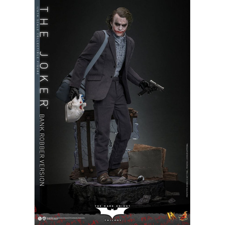 Hot Toys - El Caballero Oscuro - El Joker (Versión Ladrón de Bancos) MMS 1/6