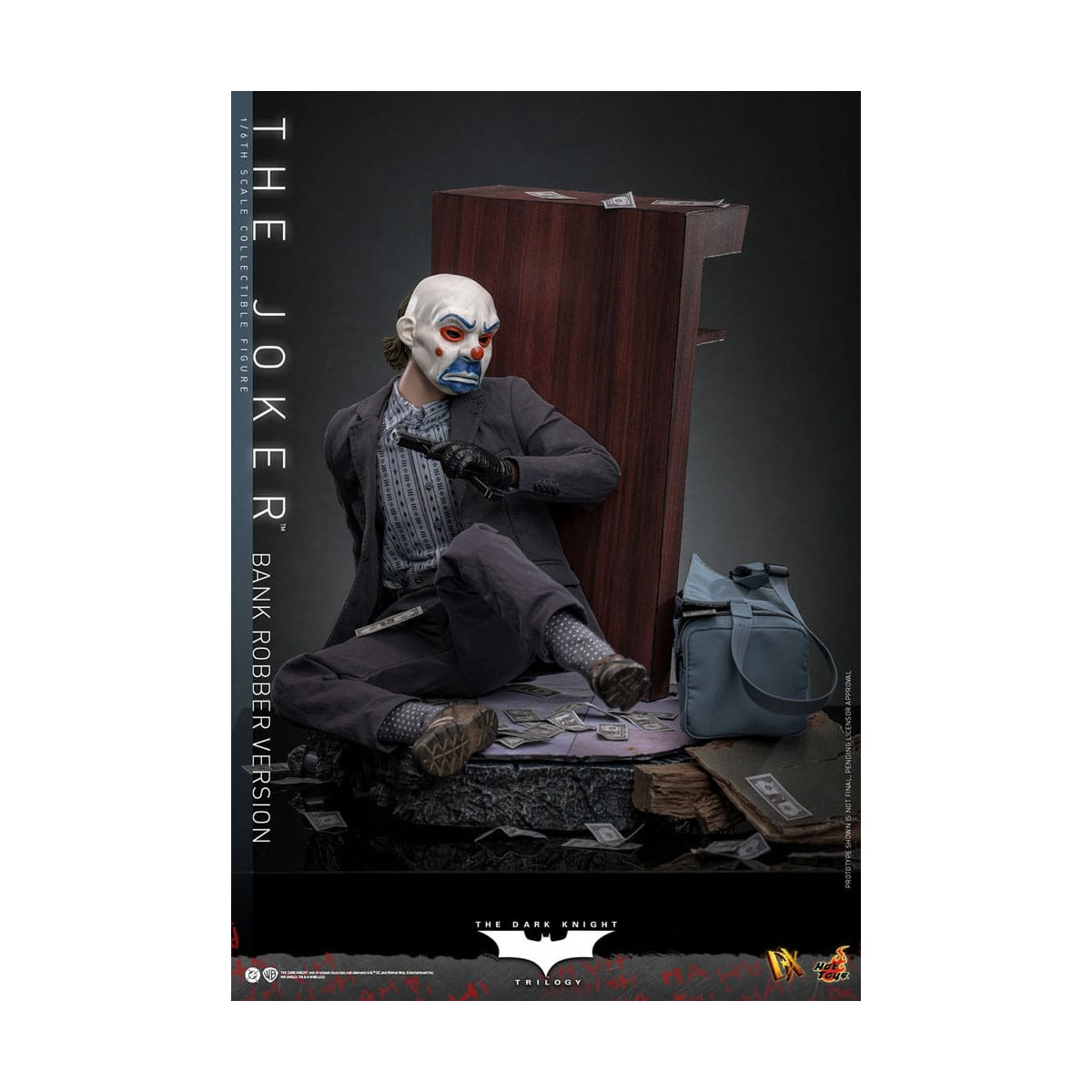 Hot Toys - El Caballero Oscuro - El Joker (Versión Ladrón de Bancos) MMS 1/6