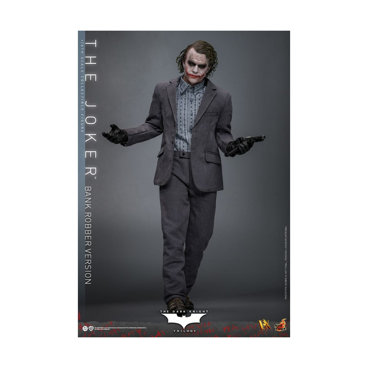 Hot Toys - El Caballero Oscuro - El Joker (Versión Ladrón de Bancos) MMS 1/6