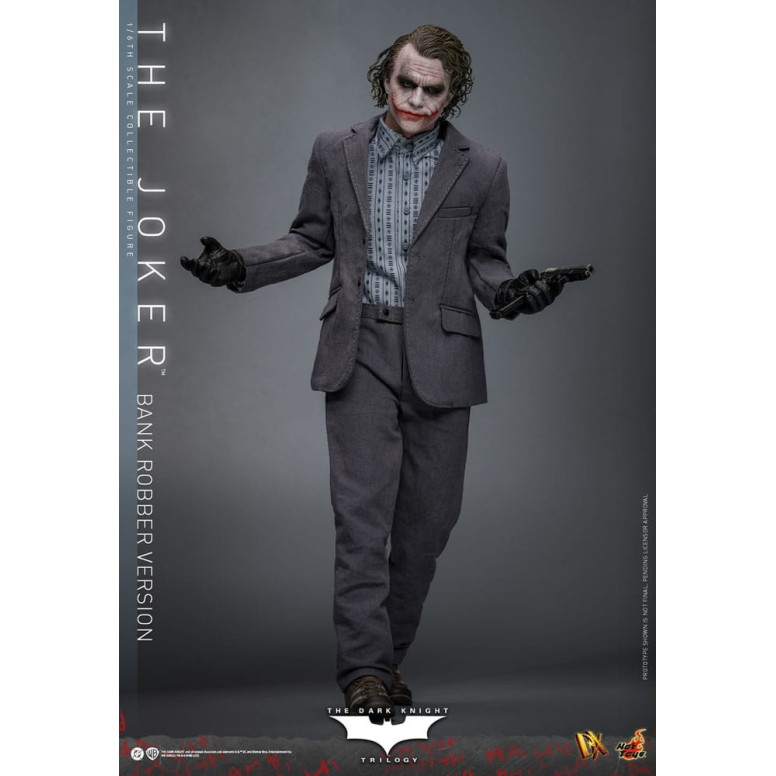 Hot Toys - El Caballero Oscuro - El Joker (Versión Ladrón de Bancos) MMS 1/6