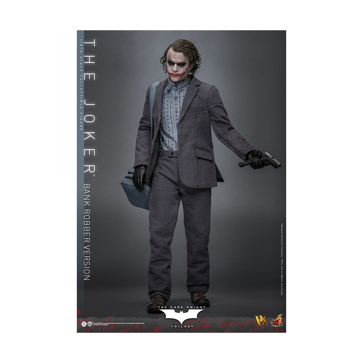Hot Toys - El Caballero Oscuro - El Joker (Versión Ladrón de Bancos) MMS 1/6