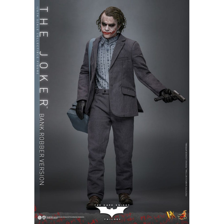 Hot Toys - El Caballero Oscuro - El Joker (Versión Ladrón de Bancos) MMS 1/6