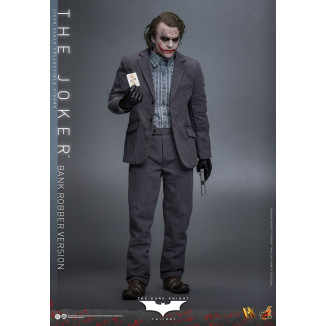 Hot Toys - El Caballero Oscuro - El Joker (Versión Ladrón de Bancos) MMS 1/6