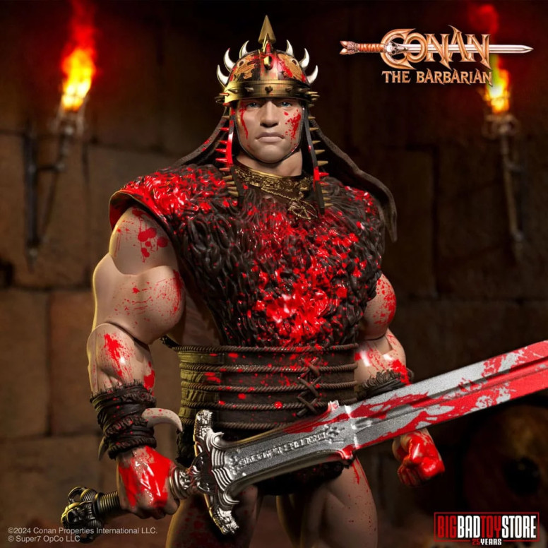 Super 7 - Conan le Barbare - Ultimates Conan Luchador de foso empapado en sangre 1/12