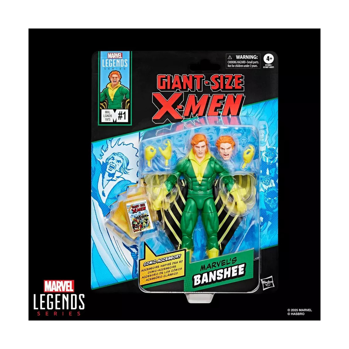 Marvel Legends Serie - Banshee Mini Comics Wave