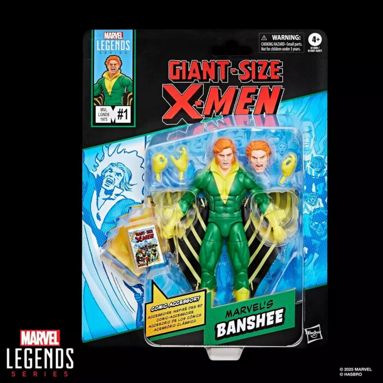 Marvel Legends Serie - Banshee Mini Comics Wave