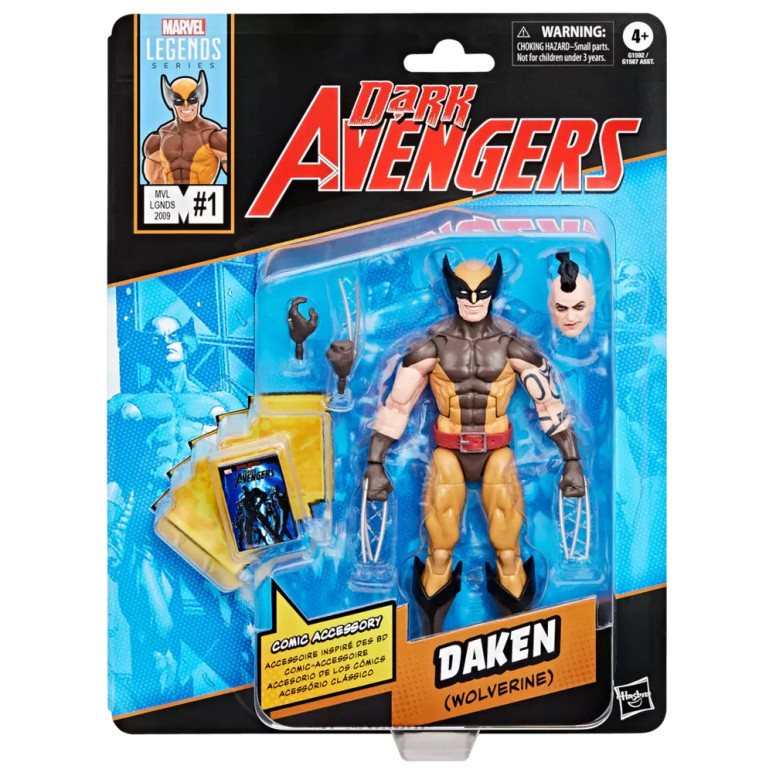 Marvel Legends Serie - Daken (Lobezno) Mini Comics Wave
