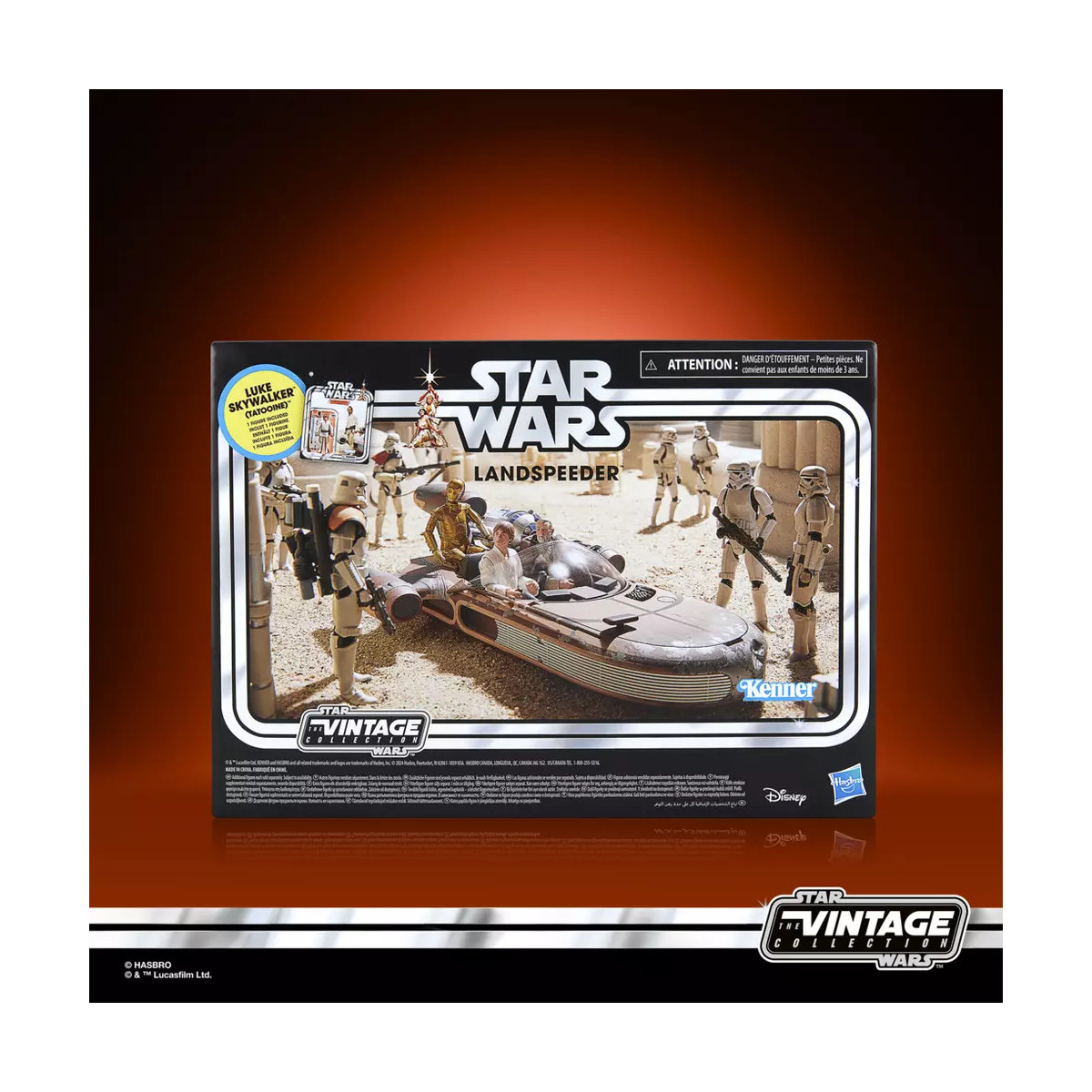 Hasbro - Star Wars La Colección Vintage - Landspeeder y Luke Skywalker